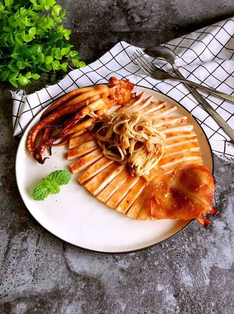 Spicy Grilled Squid recipe