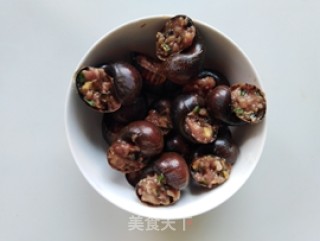 Escargot Stuffed Meat recipe