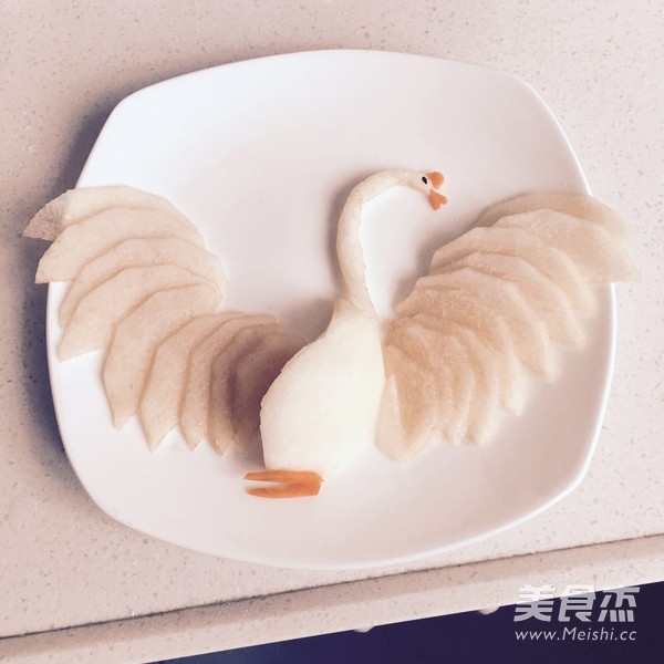 Fruit Swan recipe