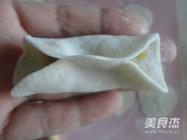 Ice Flower Pot Stickers recipe