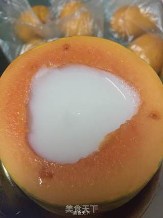 Papaya Coconut Milk Jelly recipe