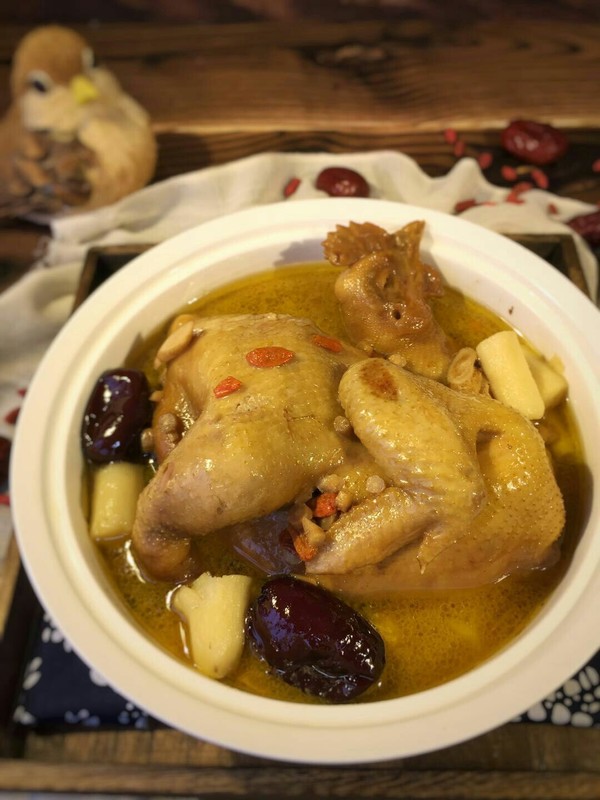 Codonopsis and Astragalus Stewed Chicken recipe