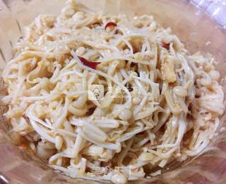 Spicy Enoki Mushroom recipe