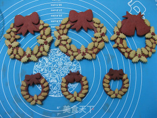 Christmas Wreath Cookies recipe