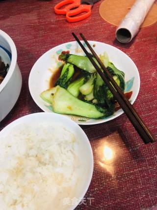 Green Vegetables in Oyster Sauce recipe