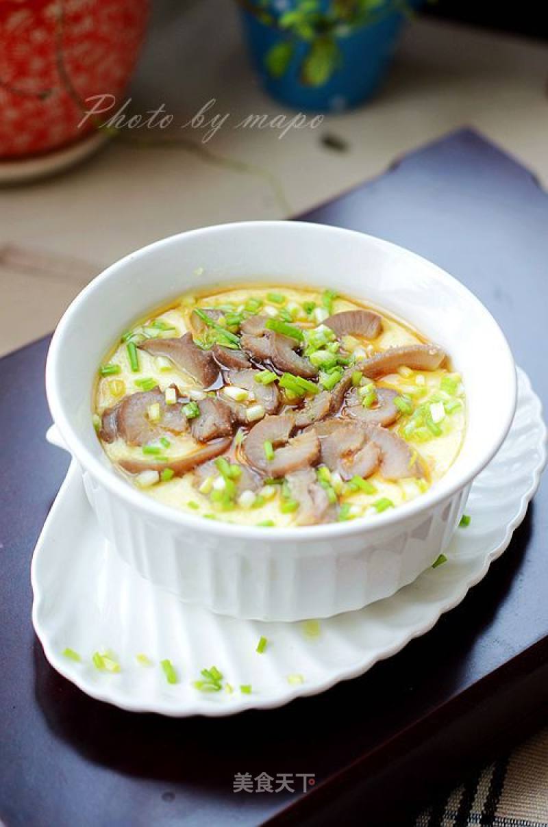 Sea Cucumber Steamed Egg recipe