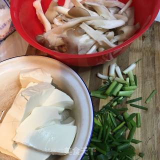 Stewed Tofu with Mushroom recipe