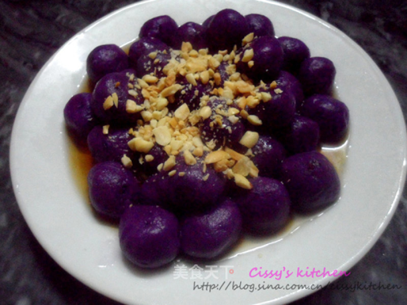 Purple Sweet Potato Candies recipe