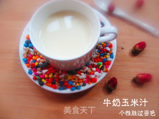 Milk Corn Juice recipe