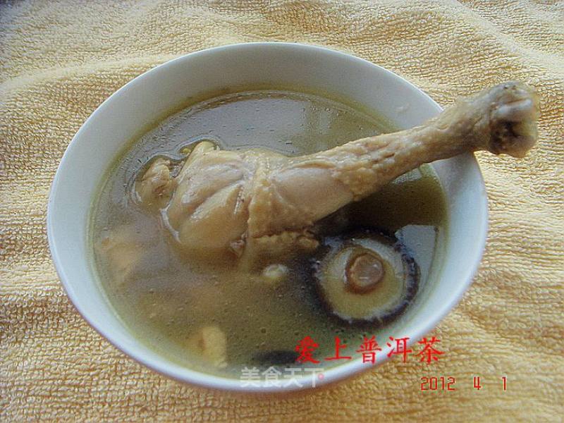 Chicken Stewed with Mushrooms recipe