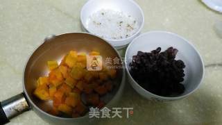 Red Bean Pumpkin Rice Porridge recipe