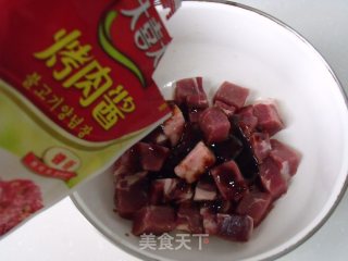 [da Xi Da Barbecue Sauce] Trial Report 2-------black Pepper Meat Sauce Steak with Egg Fried Rice recipe