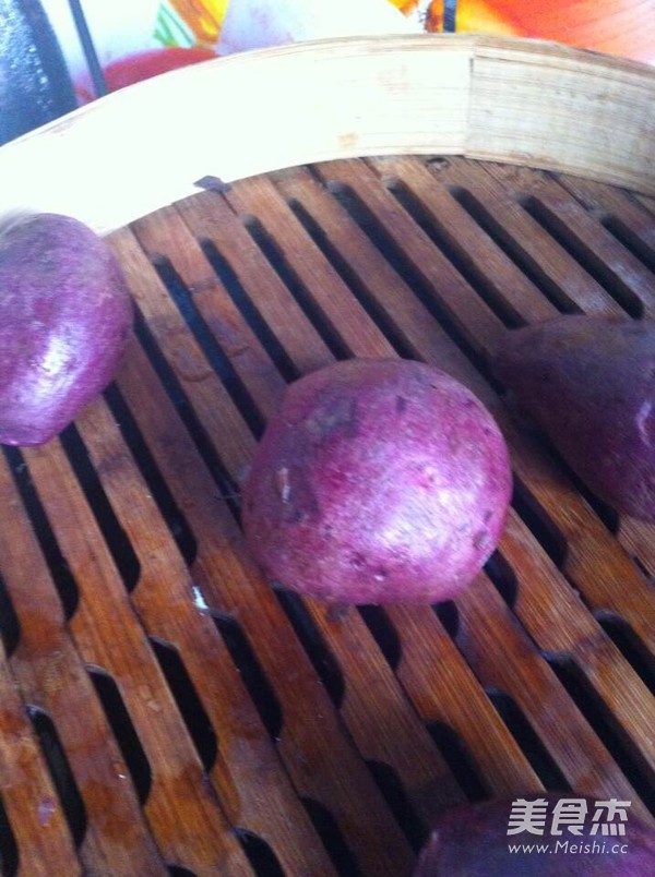 Purple Sweet Potato Multigrain Rice Paste recipe