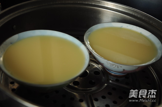 Refreshing and Tender Egg Custard recipe