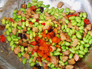 Xinlan Handmade Private Kitchen [spicy Edamame Diced Pork]——don’t Waste Food recipe