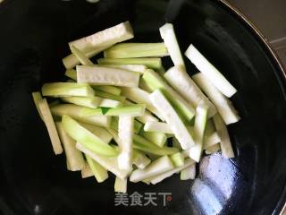 Stir-fried Gourd recipe