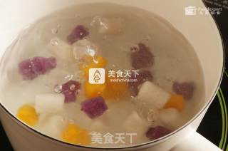 Three-color Taro Balls-jiuyang Zhishi recipe