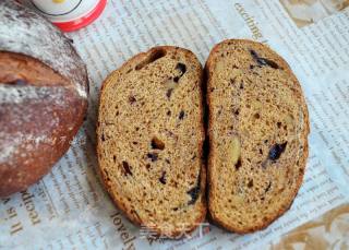 #aca Fourth Session Baking Contest# Making Pornographic Bread with Brown Sugar Enzyme Dried Fruit recipe