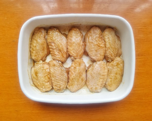 Steamed Salt Baked Chicken Wings recipe