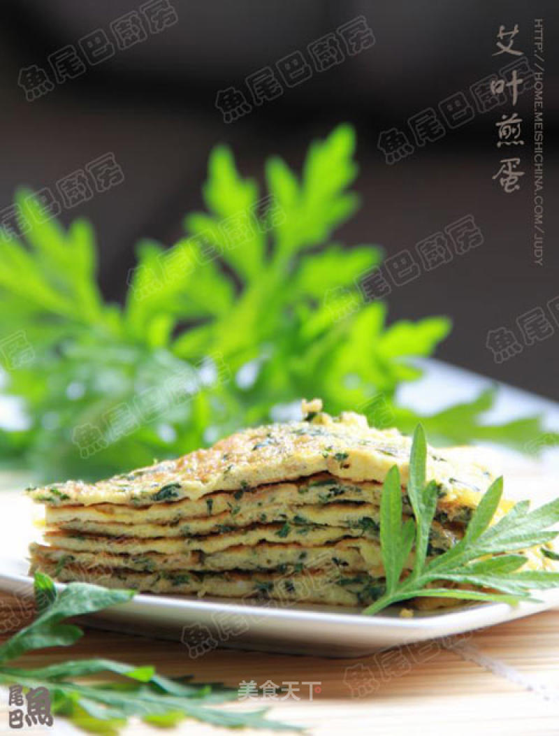 May Mugwort Leaf Fragrant --- Mugwort Omelette recipe