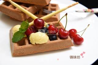 #aca Baking Star Competition Semi-final#【chocolate Waffle】 recipe