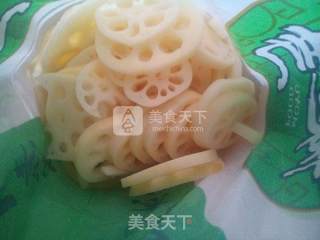 Cold Lotus Root Slices _ How to Make Cold Lotus Root Slices [picture] recipe