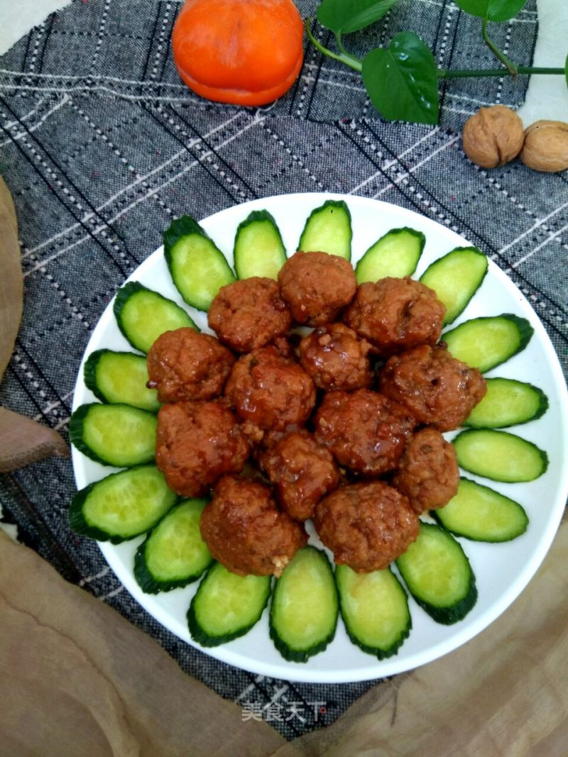 Braised Meatballs recipe