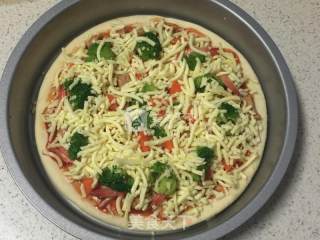 #aca烤明星大赛# Crispy Bottom Shrimp and Chicken Pizza recipe
