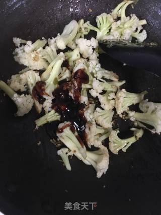 Oyster Sauce Cauliflower recipe