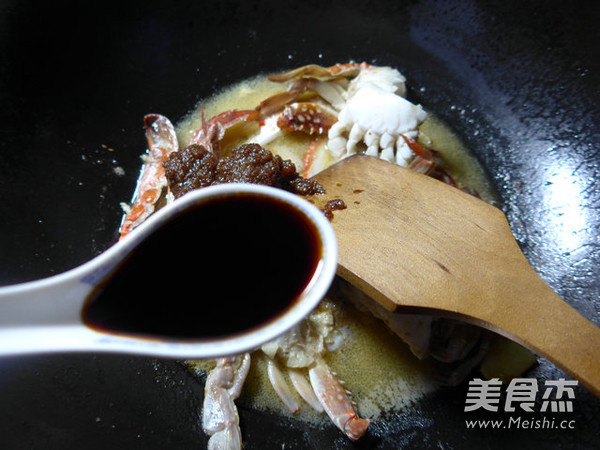 Fried Crab with Shacha Sauce recipe