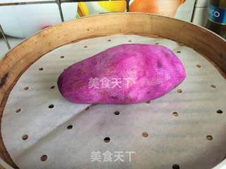 #柏翠大赛#osmanthus Purple Yam Tart recipe