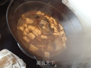 Tofu Stewed with Lotus Fish recipe