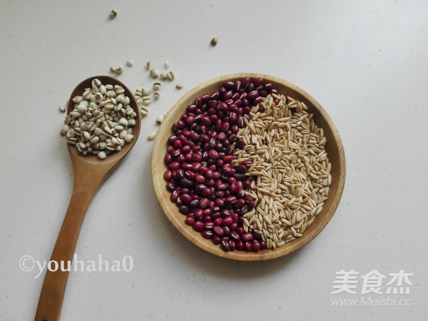 Oats and Barley Red Soy Milk recipe