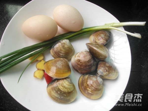 Steamed Egg with Clams recipe