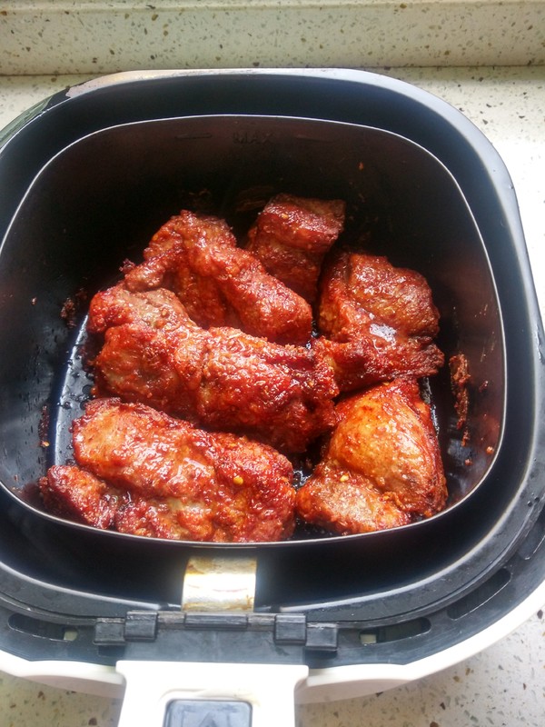 Cumin Barbecued Pork-air Fryer recipe