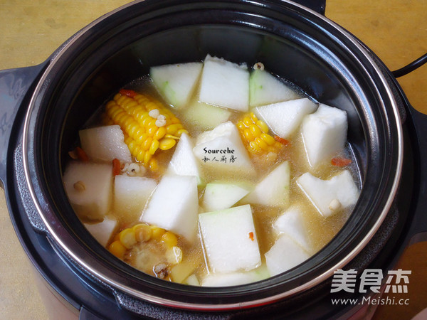 Winter Melon Pork Ribs Soup recipe