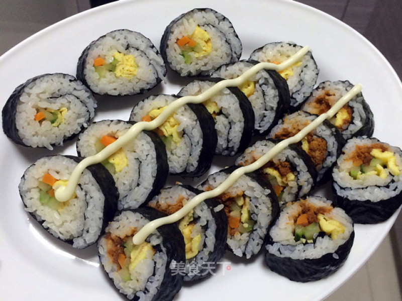 Easy Sushi ~ Seaweed Rice