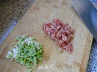 Braised Pork with Chopped Carrots recipe