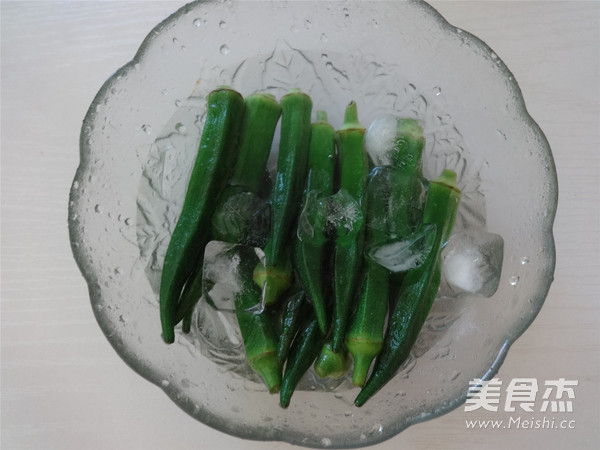 Iced Okra recipe