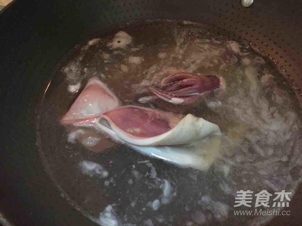 Boiled Squid recipe