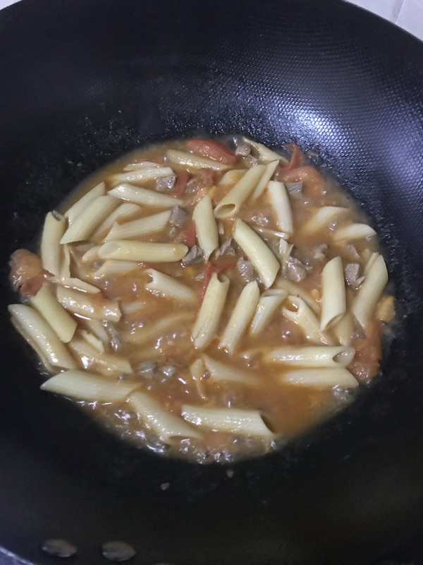 Macaroni with Tomato Sauce recipe