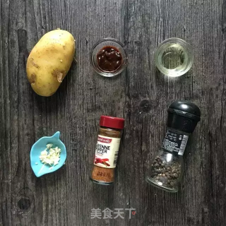 Crumbling and Crispy Baked Potato Wedges🥔 recipe