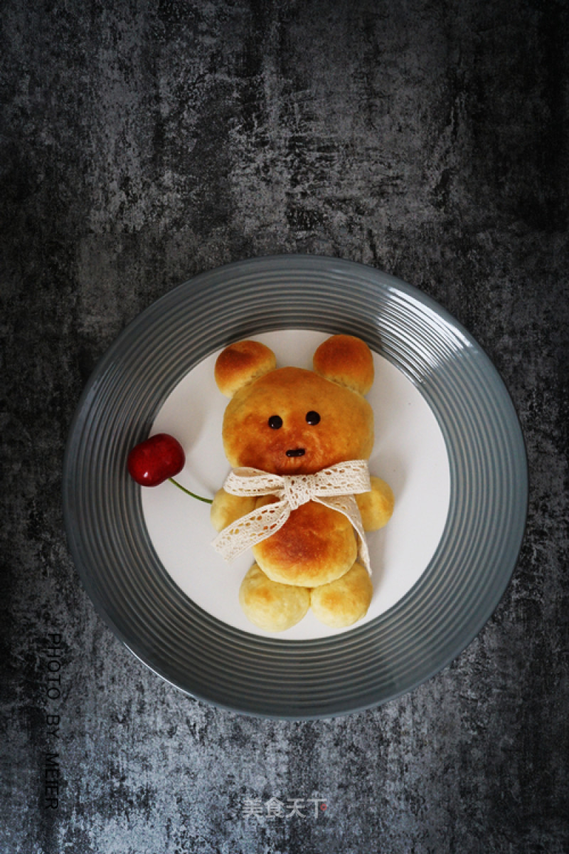 #aca Fourth Session Baking Contest# Making A Cute Little Bear Meal Bag with Pornography recipe