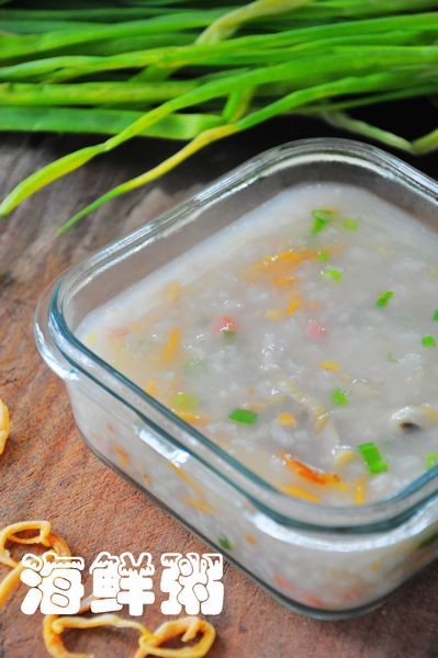 Seafood Razor Porridge recipe