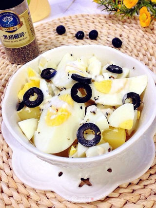 Potato Salad with Boiled Egg recipe