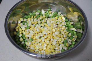 Fried Pea Corn Kernels recipe