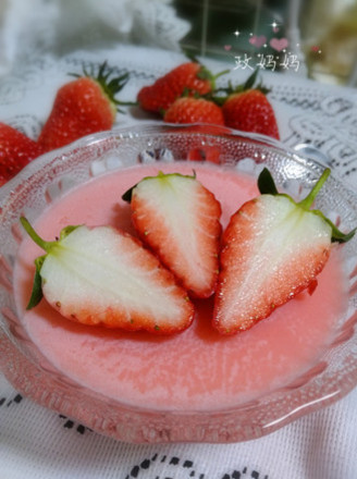 Strawberry Pudding recipe