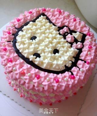 Hello Kitty Cake recipe