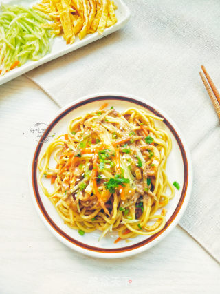 Cold Noodles with Sesame Sauce recipe