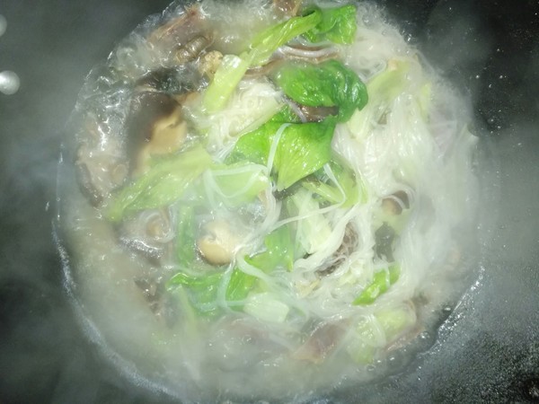 Mushroom Sausage Noodle recipe